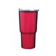 a red travelers 20 oz tumbler