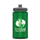 a gray lid & transparent green bottle upcycle - mini 16 oz rpet sports bottle with push - pull lid - digital