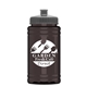 a gray lid & transparent smoke bottle upcycle - mini 16 oz rpet sports bottle with push - pull lid