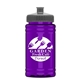 a gray lid & transparent violet bottle upcycle - mini 16 oz rpet sports bottle with push - pull lid
