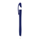 aerial view a navy stratus solids ballpoint pen, image 1 of 2