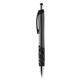 aerial view a gunmetal 424 quake dual - function stylus pen, image 1 of 2