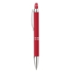aerial view a red 186 phoenix softy gel pen w / stylus, image 1 of 2