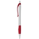aerial view a red 1795 spark grip affordable custom pen, image 1 of 2
