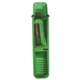 aerial view a translucent green to go travel toothbrush and colgate toothpaste, image 1 of 2
