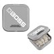 aerial view a silver promotional mini square mint tin with your logo, image 1 of 4