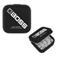 aerial view a black promotional mini square mint tin with your logo, image 1 of 4