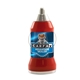 aerial view a red compact usb car charger, image 1 of 3