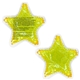 aerial view a yellow star gelbead hot / cold pack, image 1 of 3