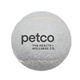 aerial view a white custom tennis balls - personalized imprinted logo, image 1 of 2