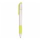 aerial view a yellow 2 in 1 pen / highlighter, image 1 of 2