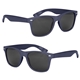 aerial view a navy full color malibu sunglasses, image 1 of 4