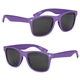 aerial view a purple full color malibu sunglasses, image 1 of 4