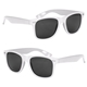 aerial view a white full color malibu sunglasses, image 1 of 4