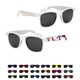 a group of full color malibu sunglasses