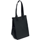 aerial view a black therm - o snack insulated multi color bag 8 x 12 - screen print, image 1 of 3