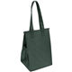 aerial view a hunter green therm - o snack insulated multi color bag 8 x 12 - screen print, image 1 of 3