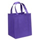 aerial view a grape big thunder tote - 15 x 13 - 4- color heat transfer, image 1 of 2