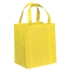 aerial view a yellow big thunder tote - 15 x 13 - 4- color heat transfer, image 1 of 2
