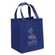 a royal blue big thunder(r) tote bag w / reflective glossy sparkle