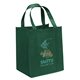 a tropical green big thunder(r) tote bag w / reflective glossy sparkle