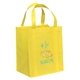 a yellow big thunder(r) tote bag w / reflective glossy sparkle