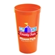 a orange cups - on - the - go 24 oz stadium cup with digital imprint