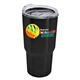 a black the expedition - 18 oz digital stainless steel auto tumbler