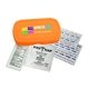 a orange digital compact first aid kit
