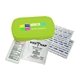 a lime green digital compact first aid kit