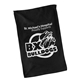 aerial view a black micro - fiber rally towel - colors, image 1 of 3