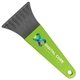 a smoke blade & lime green handle 7 ice scraper with digital imprint