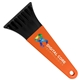 a black blade & orange handle 7 ice scraper with digital imprint