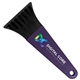 a black blade & violet handle 7 ice scraper with digital imprint