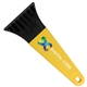 a black blade & yellow handle 7 ice scraper with digital imprint
