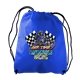 a royal blue the recruit - non - woven drawstring backpack - dp
