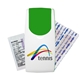 a green & white flip - top first aid kit - digital