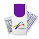 a violet & white flip - top first aid kit - digital