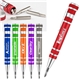 a group of pocket pal aluminium screw tool pen
