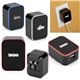 a group of light - up 2 port wall adapter