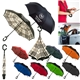 a group of stratton reversible umbrella