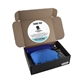 a navy blue bottle & blue/navy hammock basecamp hanging out giftset
