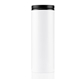 aerial view a white 16 oz double wall stainless tumbler, image 1 of 5