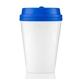 aerial view a blue 10 oz im not a paper cup tumbler, image 1 of 3
