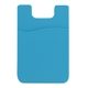 a light blue rfid protective silicone i - wallet
