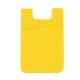 a yellow rfid protective silicone i - wallet