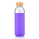 aerial view a purple 18 oz lucerne bottle, image 1 of 2