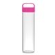 aerial view a hot pink 20 oz veranda with carry handle lid bottle, image 1 of 2