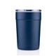 aerial view a navy 12 oz milano tumbler, image 1 of 5