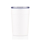aerial view a white 12 oz milano tumbler, image 1 of 7